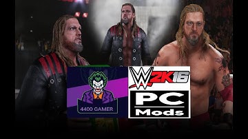 WWE 2K16 EDGE UPDATED MOD 2020 | WWE 2K16 PC MODS | 4400 GAMER
