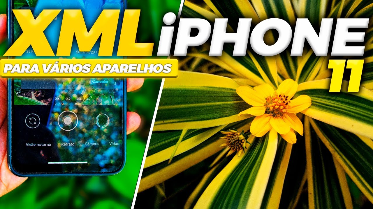 👑 A incrível XML iPHONE 13 PRO V2 Para GCAM BSG 8.1