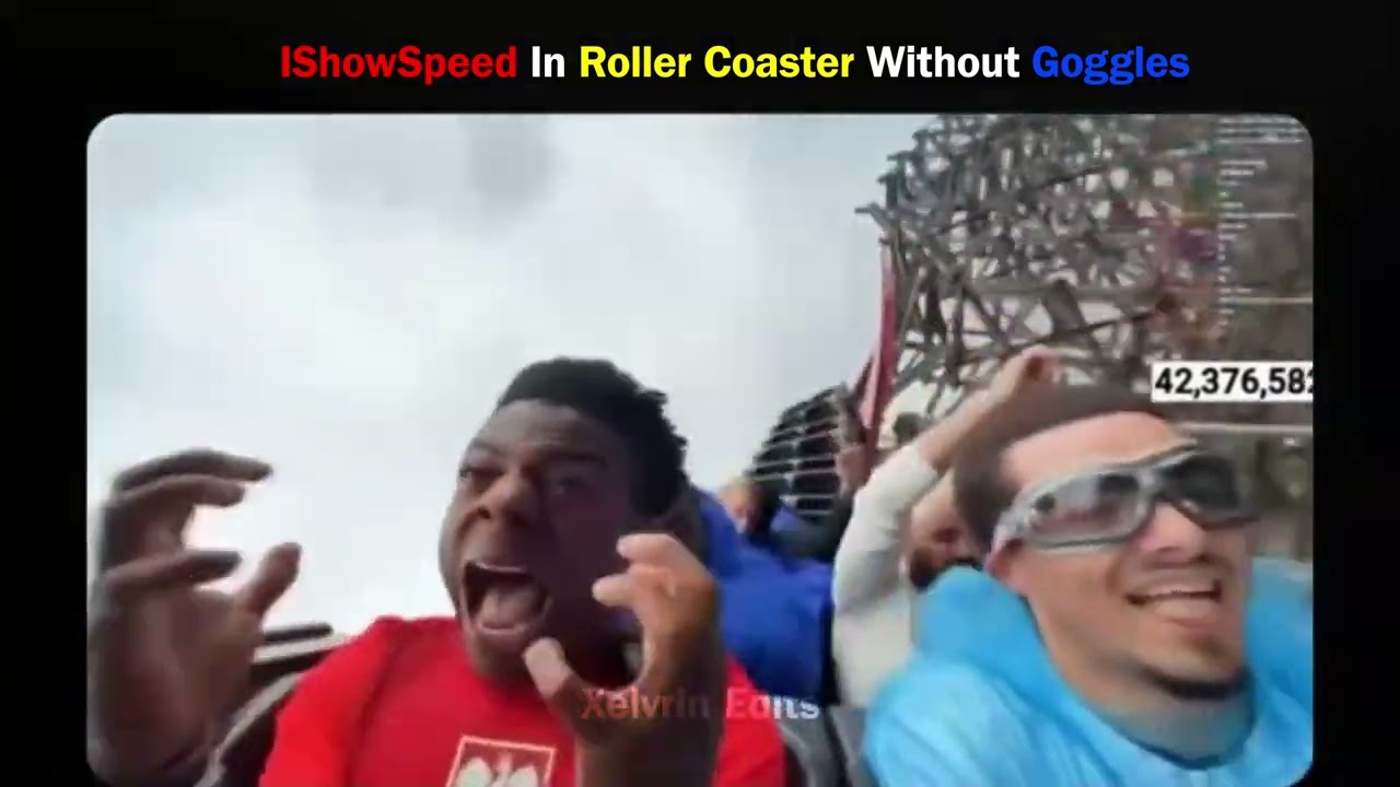 Speed’s Funniest Roller Coaster Moment in Europe 😂 