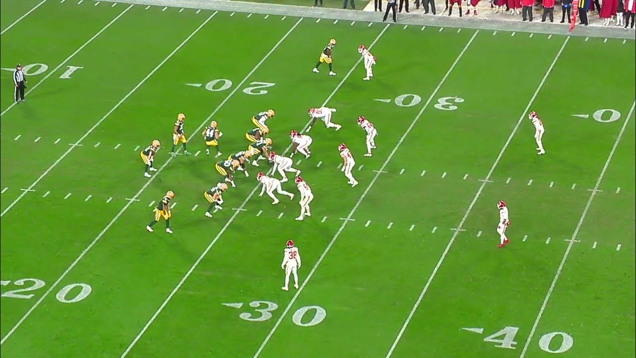 Packers pin and pull sweep play action YouTube
