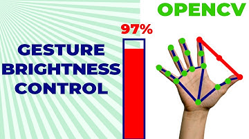 Control Your Computer Screen Brightness With Your Hand. #ai #ml #tech #computervision #opencv
