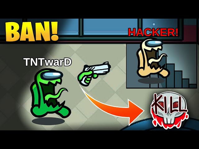 HACKER IMPOSTOR - Among Us Funny Moments & Fails #5 - video