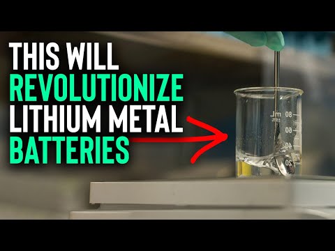 RESEARCHERS DESIGN GROUNDBREAKING COMPONENTS FOR LITHIUM METAL BATTERIES!!