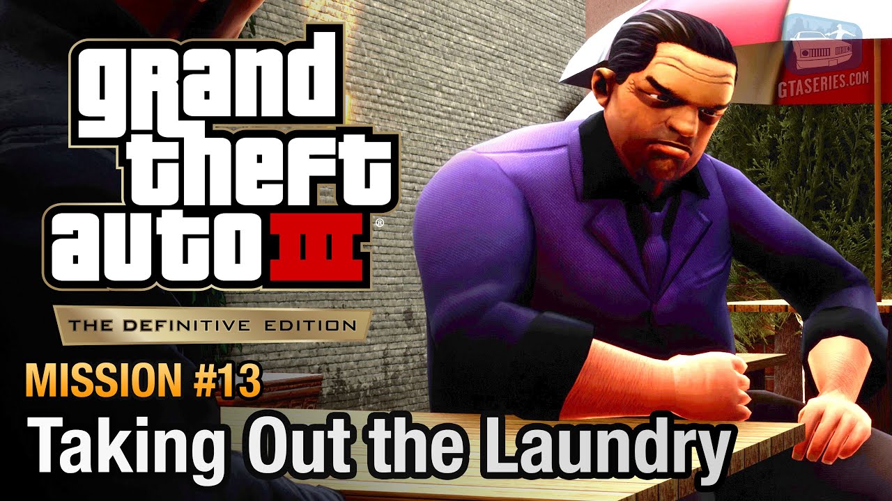 GTA 3 Definitive Edition Mission 13 Taking out the Laundry YouTube