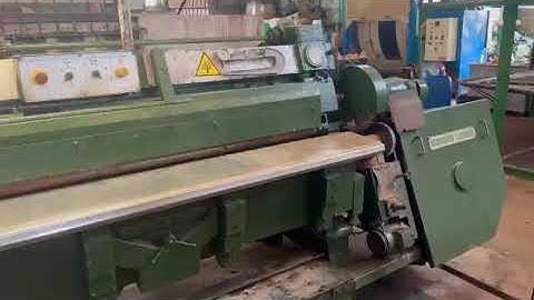 Moenus Turner wet blue splitting machine (Wotol ref 2762168-1-AW)