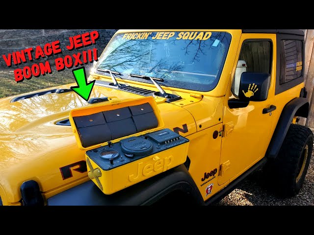 Boom Boom Pow 🎧💥 || Retro Jeep Boom Box - YouTube