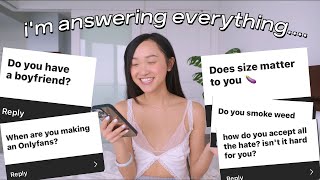 HONEST Q&A ・ﾟ✧...answering EVERYTHING you wanna know about me ...