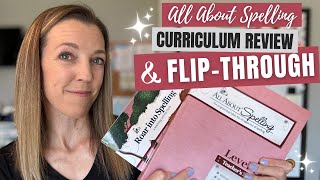 ALL ABOUT SPELLING *FLIPTHROUGH & REVIEW* | Homeschool Curriculum Review