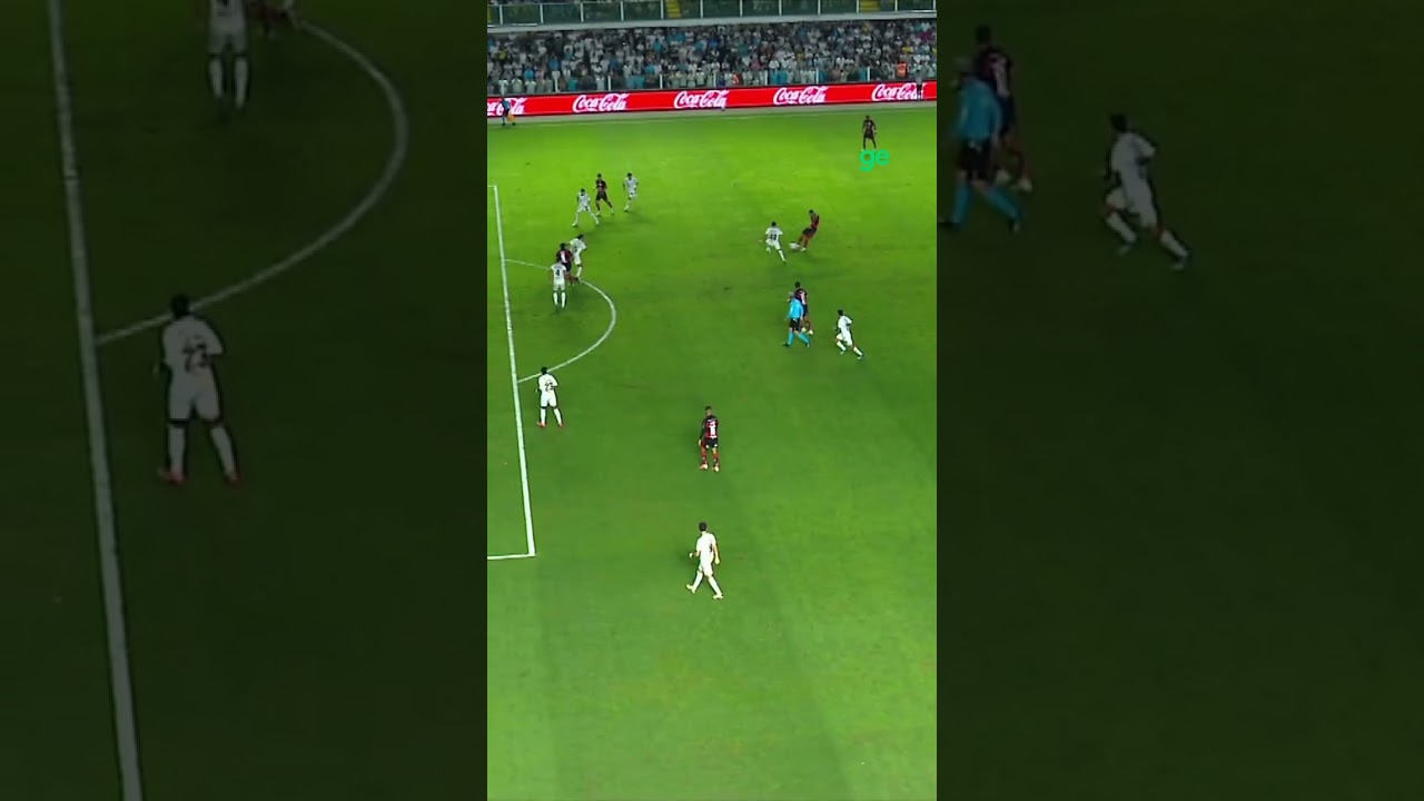 ESSA DEFESA DEVERIA VALER UM GOL PARA O SANTOS? | #shorts | ge.globo