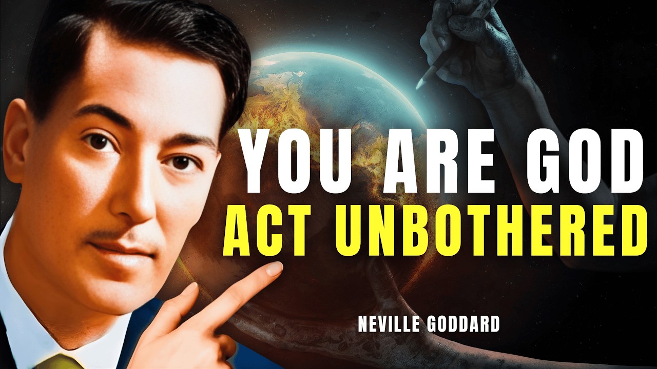 Neville Goddard - You Are GOD: Act As If Nothings And No One Bothers You