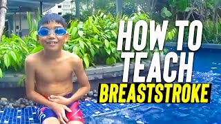 Learn to swim BREASTSTROKE in 1 LESSON of 3 simple steps