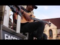 STREET ART LIVE SPANISH GITAR KRAKOW POLAND   فن الشارع ) اروع عازف جيتار فى الشارع )