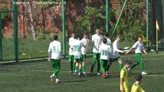 U-14. ДЮСШ Карпати - СДЮСШОР Прикарпаття 8:0