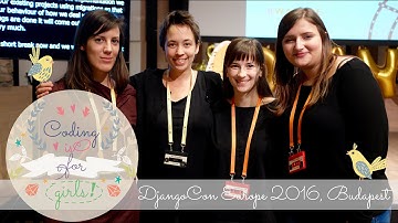 Conference vlog: DjangoCon Europe 2016, Budapest