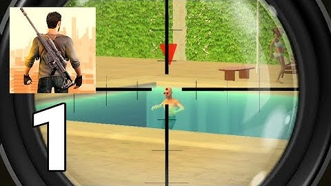 CS Contract Sniper: Gun War - Level 1-10 Part 1- Gameplay Tutorial (iOS, Android)