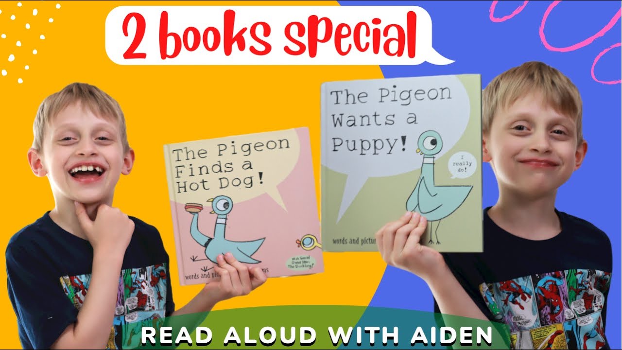 The Pigeon Wants a Puppy | The Pigeon Finds a Hotdog Mo Willems | read ...