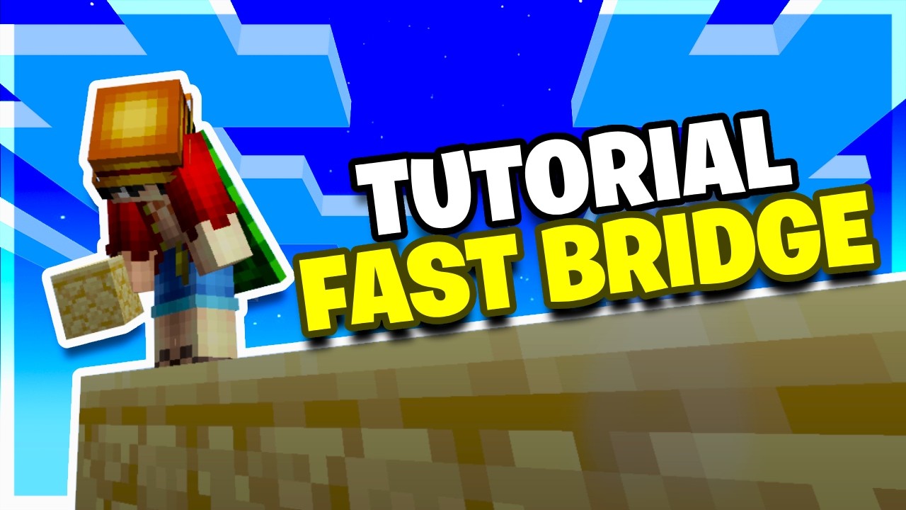 Fast Bridge Minecraft 👉COMO HACER FAST BRIDGE RECTO - TUTORIAL MINECRAFT 🔥 - YouTube