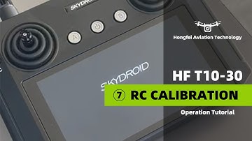 HF T10-T30 Operation Tutorial - Remote Control Calibration