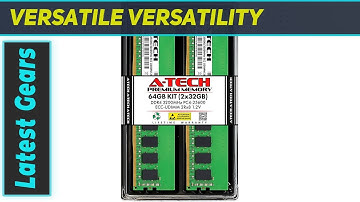 Upgrade Your Dell PowerEdge Server with A-Tech 64GB DDR4 RAM Kit - Unleash Peak Performance!