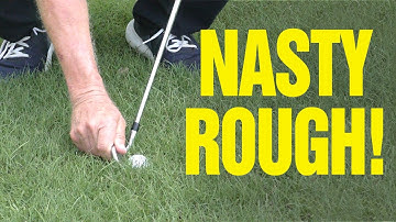 HOW TO HIT A GOLF BALL OUT OF THICK ROUGH: 3 EASY TIPS!