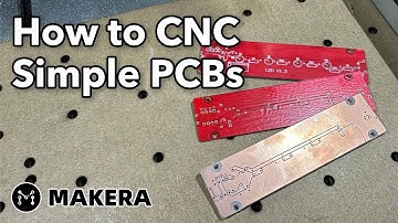 How to make simple PCBs with a CNC