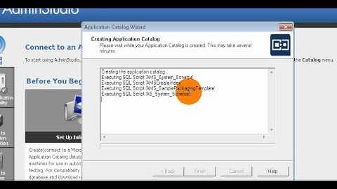 Adminstudio: Setting Up Application Catalog