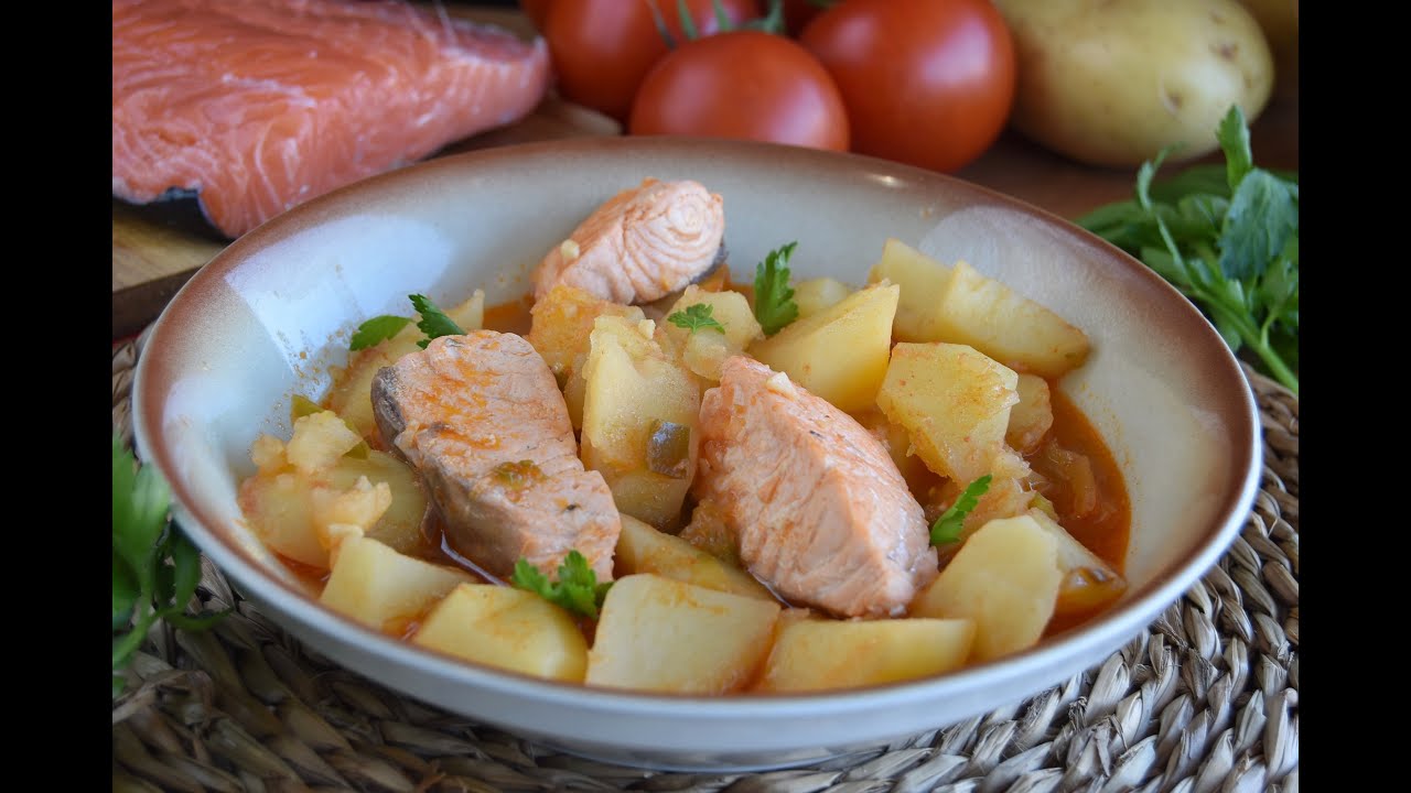 MARMITAKO DE SALMÓN FÁCIL Y DELICIOSO