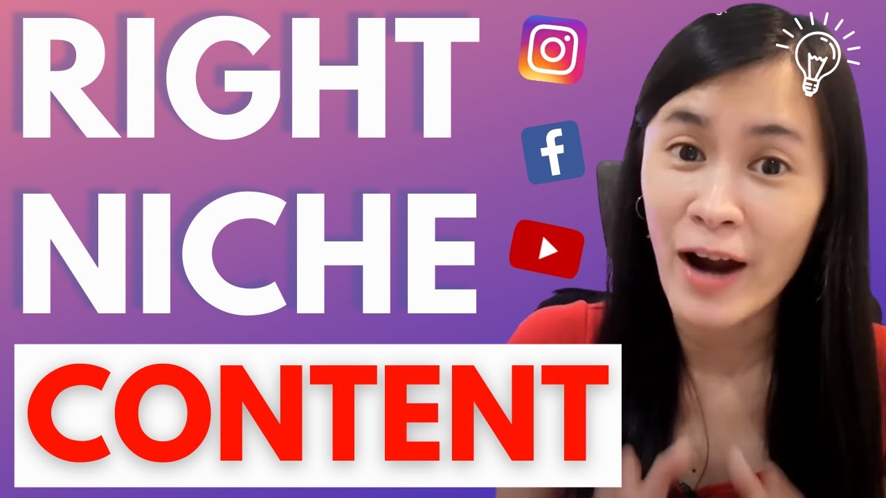 Struggling with Finding the RIGHT NICHE For Your Contents & Social Media Posting?