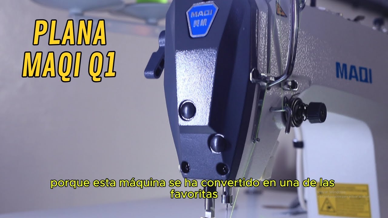 MAQI Q1, Máquina plana mecatrónica industrial de costura recta de alta calidad