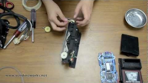 Ardac USA bill validator belt change