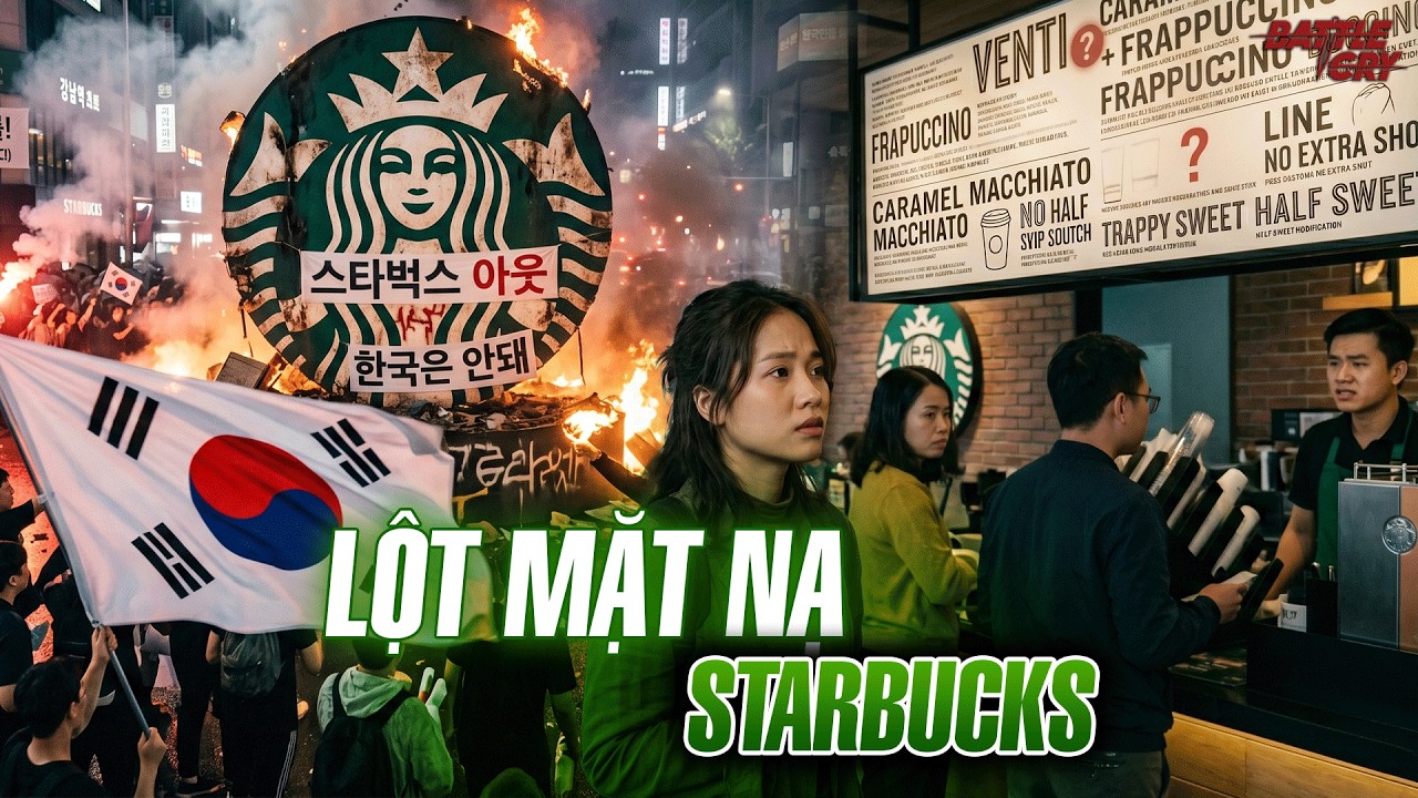 THE COLLAPSE OF STARBUCKS: THE HORRIFIC BOYCOTT IN SOUTH KOREA AND THE VIETNAMESE PEOPLE'S PREFER...