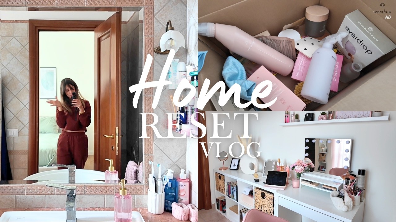 HOME RESET Vlog | Cambiamenti in casa, pulizie 🫧