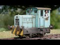 O gauge Ruston 48DS with DCC sound - on test / shunting demo.