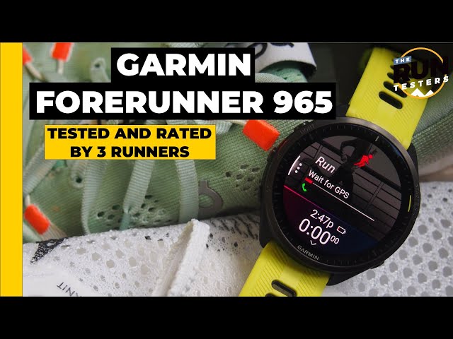 Test Garmin Forerunner 965 : une excellente montre multisport