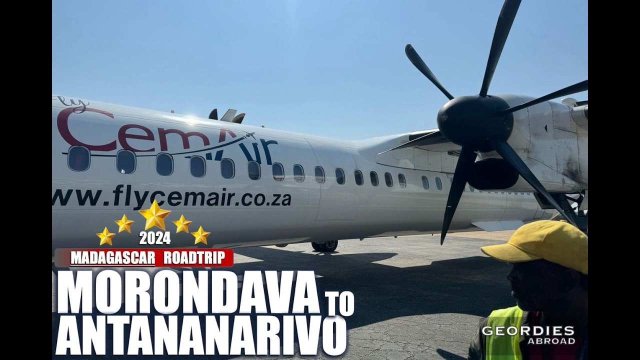 Flying Morondava to Antananrivo | Air Madagascar/Cem Air