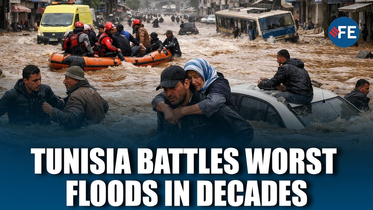 Tunisia Floods Kill 4 After Heaviest Rainfall Since 1950
