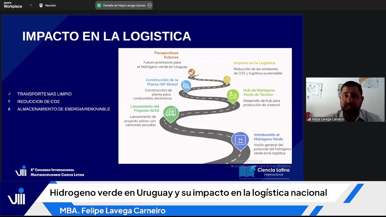 Hidrogeno verde en Uruguay y su impacto en la logística nacional