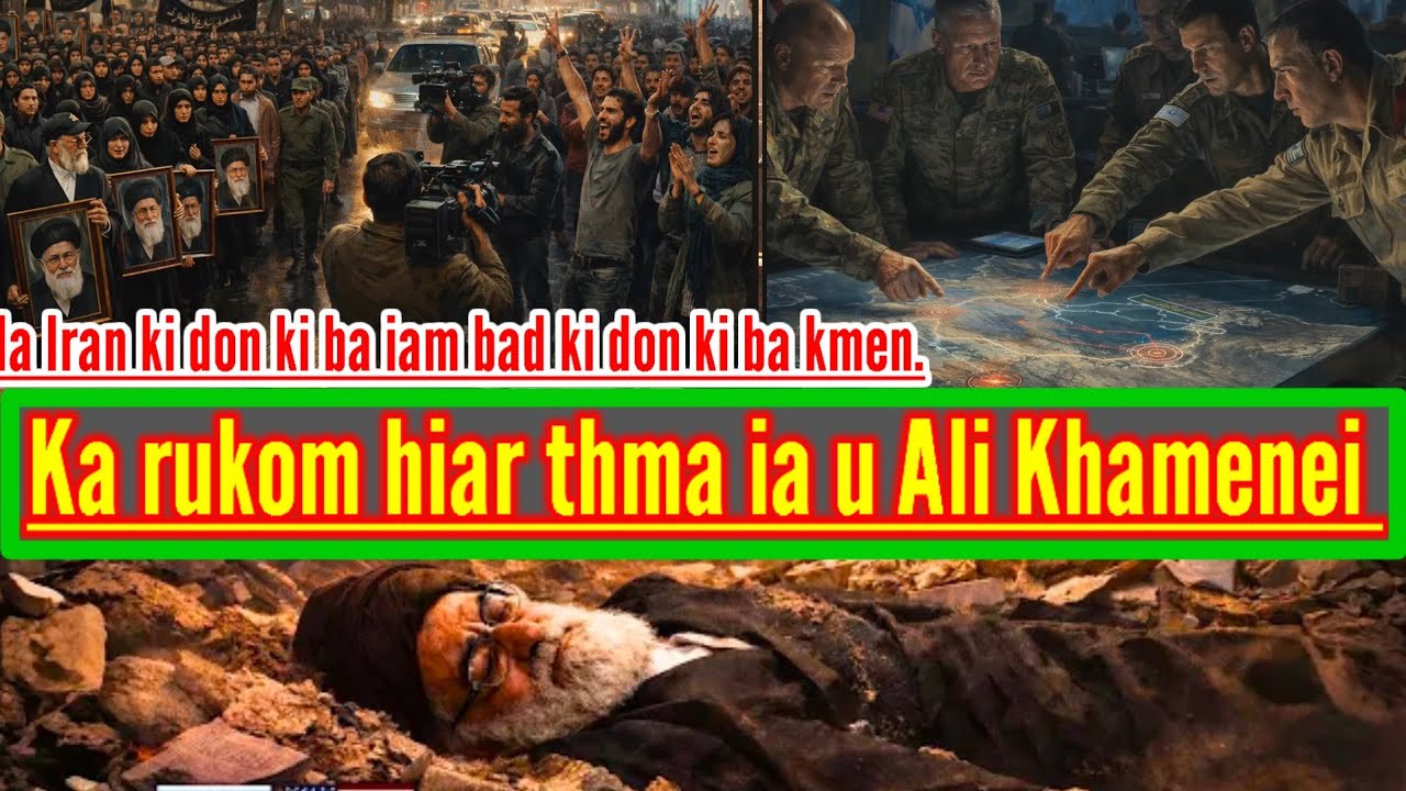 LYNIAR KA JING IAM BAD KA JINGKMEN MYNTA HA IRAN || KUMNO KI SHIPAI ISREAL KI LA HIARTHMA.