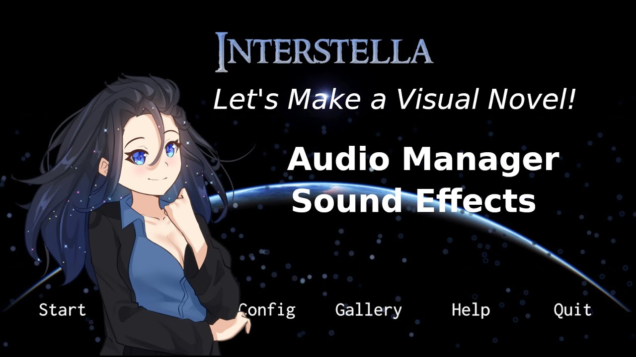 Make a Visual Novel in Unity 2023 - Episode 15 (part2) Sound Effects