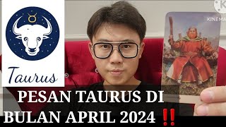 PESAN TAURUS APRIL 2024 ‼️KEUANGAN KARIR PERCINTAAN !! screenshot 1