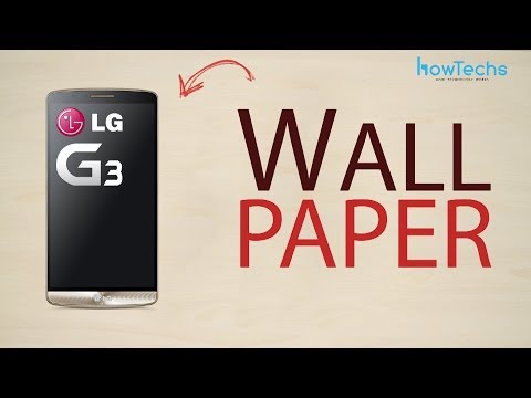 LG G3-배경 화면 변경 방법