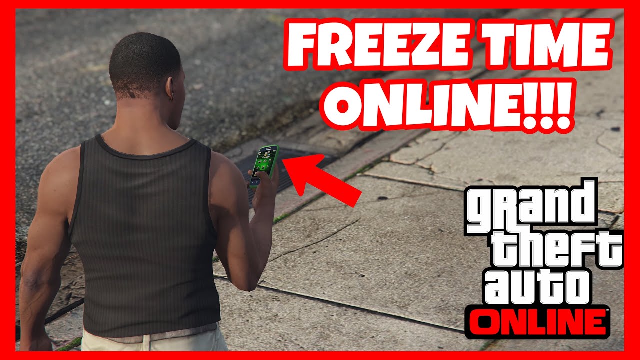 *SOLO* (EASY) HOW TO FREEZE THE TIME IN GTA 5 ONLINE (PS4/PS5/XBOX