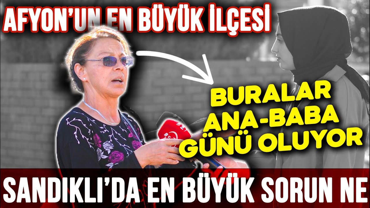 Sandıklı'nın En Büyük Sorunu Ne? / Sokak Röportajı
