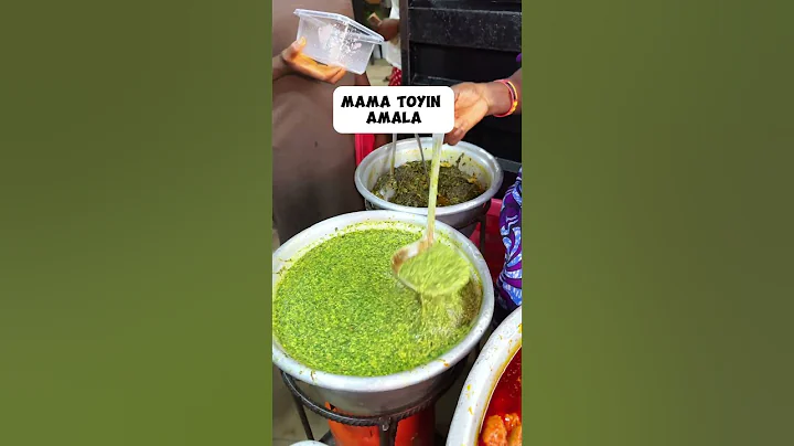 Is this the best amala in lagos ? The mama toyin amala #foodie #lagos #explorepage #abujafoodie