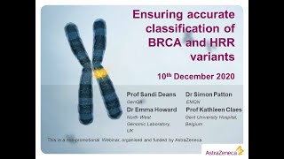 Famous BRCA and HRR gene Variant Classification 2020 (Run 5) Webinar 2 Net Worth