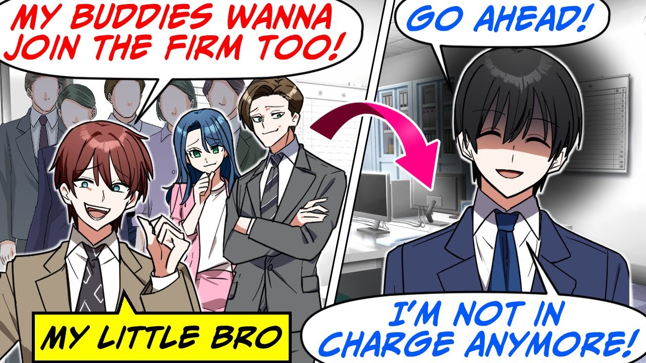 My Little Bro Showed Up at My Job With His Buddies & Told Me to Hire Them![RomCom Manga Dub]