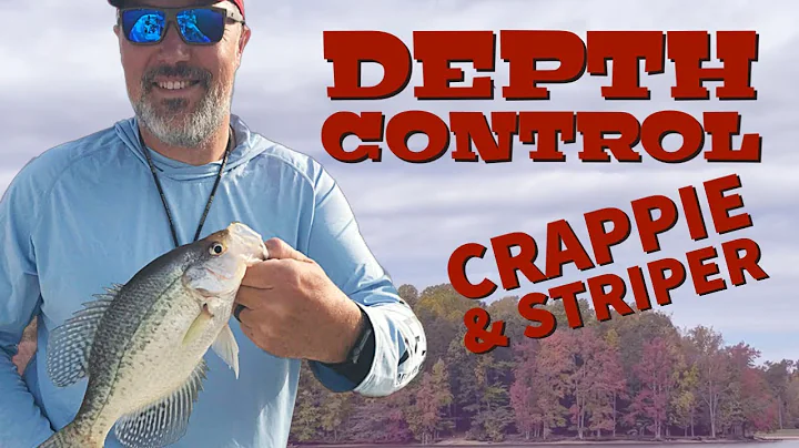 Quick and EASY depth control trolling for crappie or striped bass