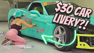 C6 Corvette gets DIY Car Makeover from AMAZON! (Sorry Not Sorry)