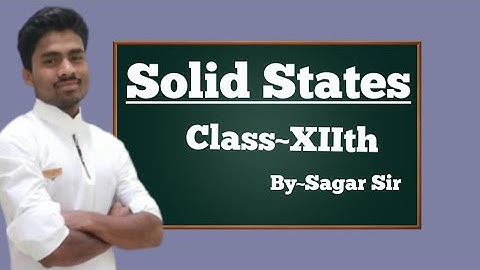 Problem on density of solid crystal