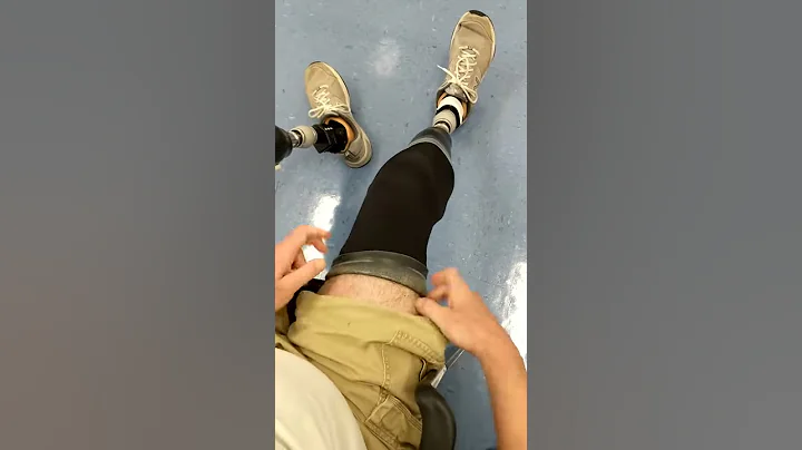 How to put on a below knee cushion liner